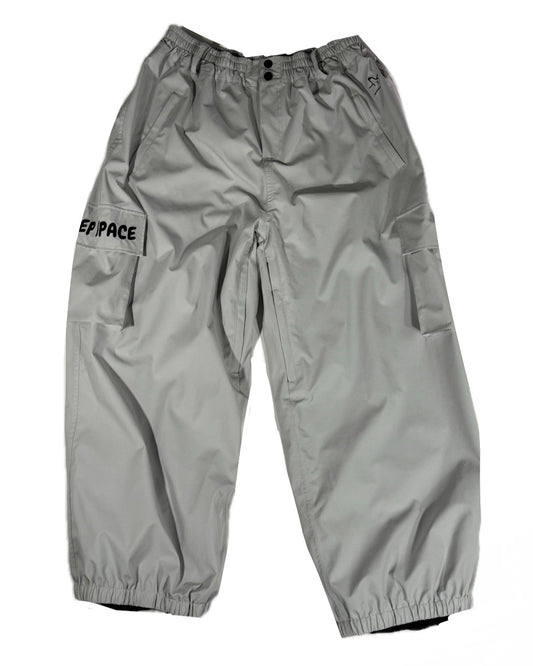 cargo grey ski pants