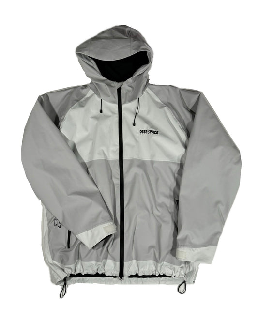 jacket- white/ grey